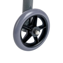 Load image into Gallery viewer, Dynarex Bariatric Dual Release Folding Walker With Wheels