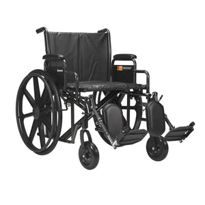 Dynarex Bariatric Wheelchairs With Elevating Leg Rest