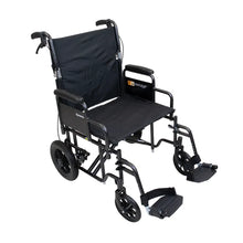 Load image into Gallery viewer, Dynarex Bariatric Transport Wheelchair