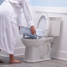 Load image into Gallery viewer, Drive PreserveTech Raised Toilet Seat with Bidet
