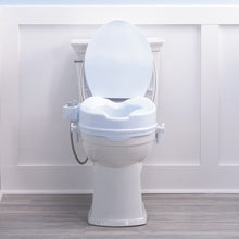 Load image into Gallery viewer, Drive PreserveTech Raised Toilet Seat with Bidet
