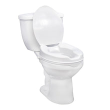 Load image into Gallery viewer, Drive Raised Toilet Seat with Lid