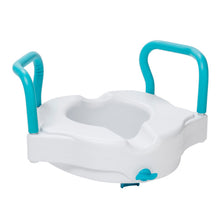 Load image into Gallery viewer, Drive AquaSense 3-in-1 Contoured Raised Toilet Seat