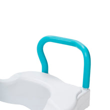 Load image into Gallery viewer, Drive AquaSense 3-in-1 Contoured Raised Toilet Seat