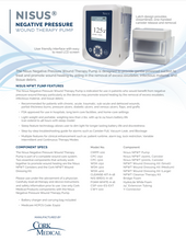 Load image into Gallery viewer, Nisus Pump Negative Pressure Wound Therapy System / Wound Vac Machine