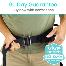 Load image into Gallery viewer, VIVE Heavy Duty Transfer Belt With Leg Straps