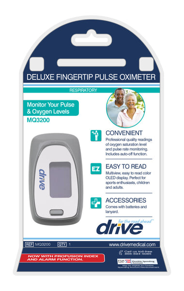 Drive SpO2 Deluxe Pulse Oximeter