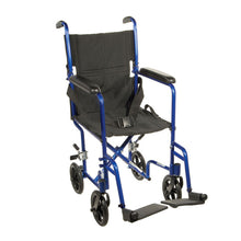 Load image into Gallery viewer, DRIVE 19" Aluminum Transport Chair