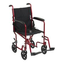 Load image into Gallery viewer, DRIVE 19" Aluminum Transport Chair