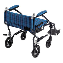 Load image into Gallery viewer, DRIVE Fly-Lite Aluminum Transport Chair