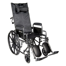 Load image into Gallery viewer, DRIVE Silver Sport Full-Reclining Wheelchair