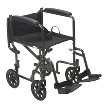 Load image into Gallery viewer, Medline Steel Transport Chair