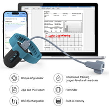 Load image into Gallery viewer, Wellue SleepU™  Sleep Oxygen Monitor Pulse Oximeter