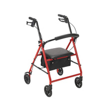Load image into Gallery viewer, RHYTHM STEEL 4 WHEEL ROLLATOR WITH 6&quot; WHEELS
