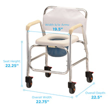 Load image into Gallery viewer, Shower Chair and Commode (ITEM # 8800)
