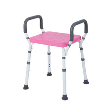 Load image into Gallery viewer, RHYTHM PREMIUM SHOWER BENCH WITH REMOVABLE PADDED ARMS