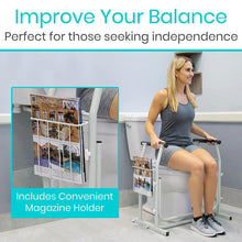 Load image into Gallery viewer, Vive Stand Alone Toilet Rail