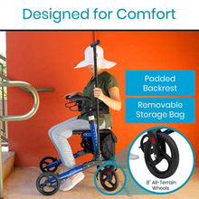 Load image into Gallery viewer, Vive Foldable Rollator T Series