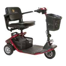 Load image into Gallery viewer, Golden Technologies LiteRider mobility scooter with padded seat, armrests and front basket