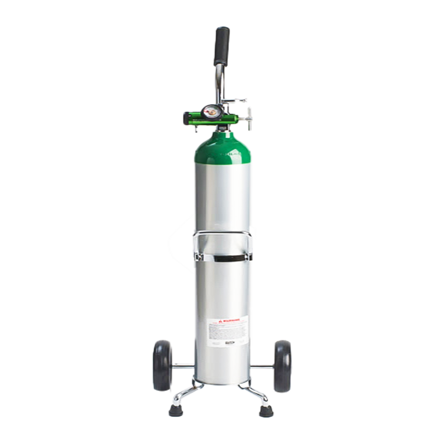 Oxygen tank outlet