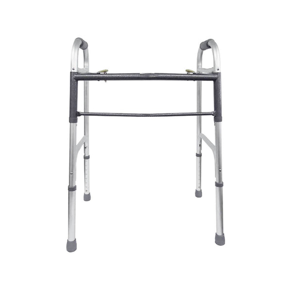 BARIATRIC EXTRA WIDE TWO BUTTON FOLDING WALKER