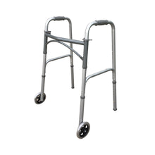 Load image into Gallery viewer, BARIATRIC EXTRA WIDE TWO BUTTON FOLDING WALKER