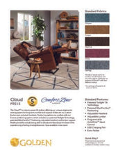 Load image into Gallery viewer, Cloud with Twilight Small Lift Chair Recliner