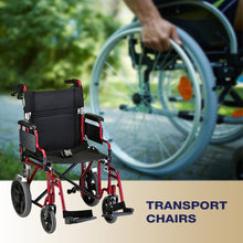 Load image into Gallery viewer, Transport Wheelchair
