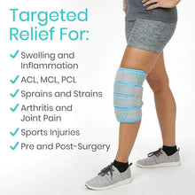Load image into Gallery viewer, VIVE Knee Ice Wrap With Artic Flex Technology