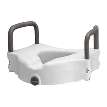 Load image into Gallery viewer, Raised Toilet Seat with Detachable Arms (ITEM # 8353-R)