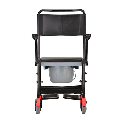 Drop-Arm Transport Chair Commode (ITEM # 8805)