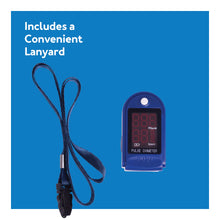 Load image into Gallery viewer, Roscoe OTC Fingertip Pulse Oximeter Includes Lanyard