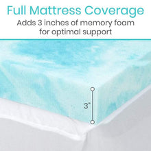 Load image into Gallery viewer, Vive Memory Foam Mattress Topper