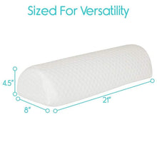 Load image into Gallery viewer, Vive Half Moon Bolster Pillow