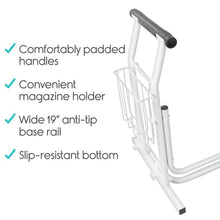 Load image into Gallery viewer, Vive Stand Alone Toilet Rail