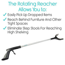 Load image into Gallery viewer, Vive Rotating Reacher Grabber