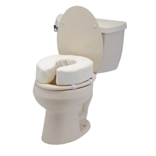 Load image into Gallery viewer, 4" Padded Toilet Seat Riser (ITEM # 2630-R)