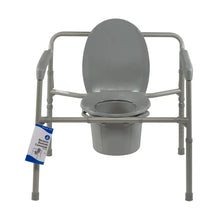 Load image into Gallery viewer, Dynarex Bariatric Folding Commode
