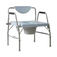 Load image into Gallery viewer, Dynarex Bariatric Drop Arm Commode
