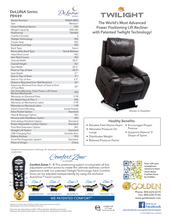 Load image into Gallery viewer, Titan with Twilight Medium Power Lift Chair Recliner
