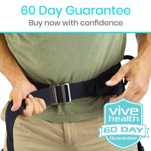 Load image into Gallery viewer, VIVE Heavy Duty Transfer Belt With Leg Straps
