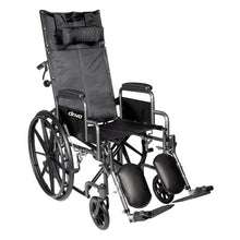 Load image into Gallery viewer, DRIVE Silver Sport Full-Reclining Wheelchair
