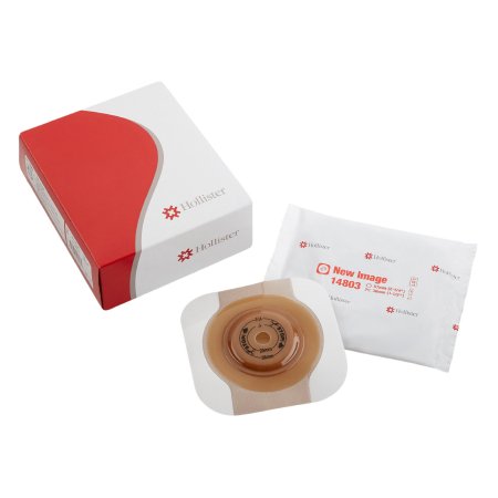 Colostomy Barrier FlexTend™ Trim to Fit, Extended Wear Tape 2-1/4 Inch Flange Red Code Hydrocolloid Up to 1-1/2 Inch Stoma