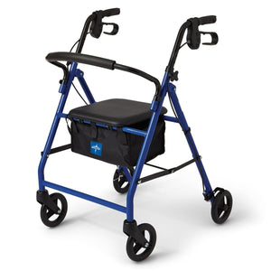 Medline Basic Steel Rollators 6 Inch