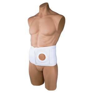 OTC Ostomy And Hernia Support 6" Binder With 3" Opening Pad
