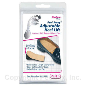 PediFix® Peel-Away™ Adjustable Heel Lift Large