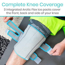 Load image into Gallery viewer, VIVE Knee Ice Wrap With Artic Flex Technology
