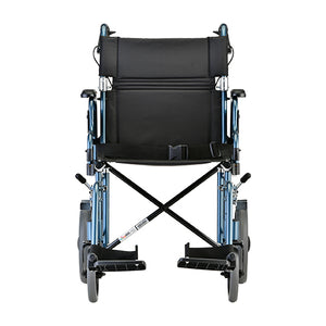 NOVA Comet Transport Chair with 12″ Rear Wheels