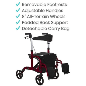 Vive Wheelchair Rollator