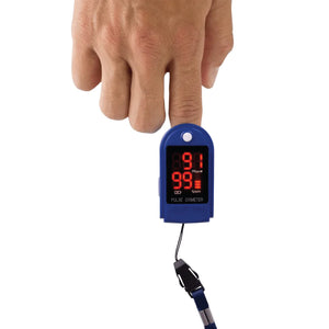 Roscoe OTC Fingertip Pulse Oximeter Includes Lanyard